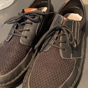 Men’s Rieker casual mesh and leather sneaker